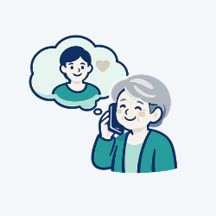 Staying connected illustration