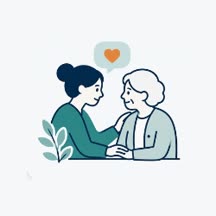 Emotional support illustration