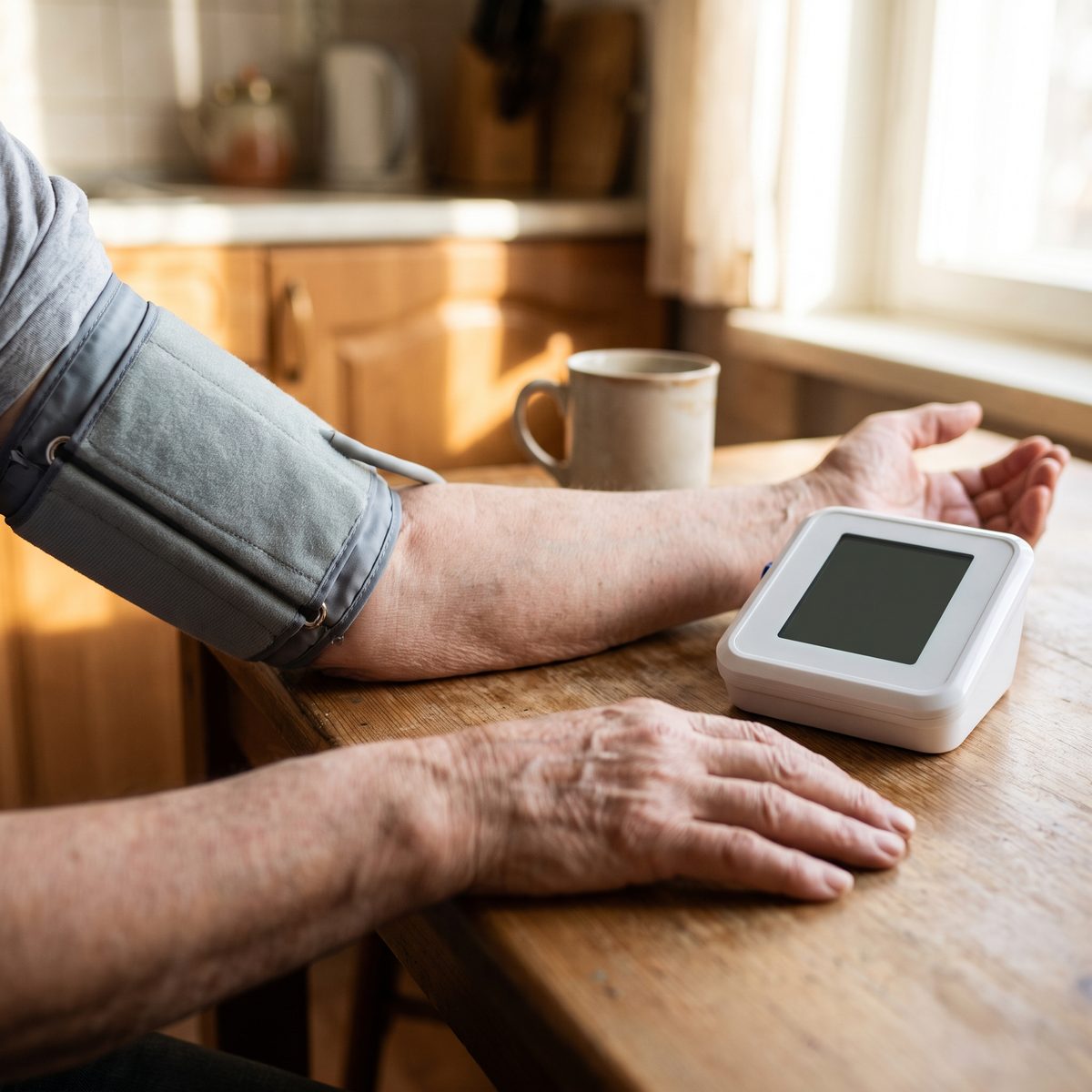 Digital BP Monitor: One-touch readings, large display