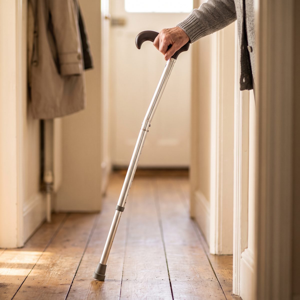 Foldable Walking Stick: Steady support for daily walks