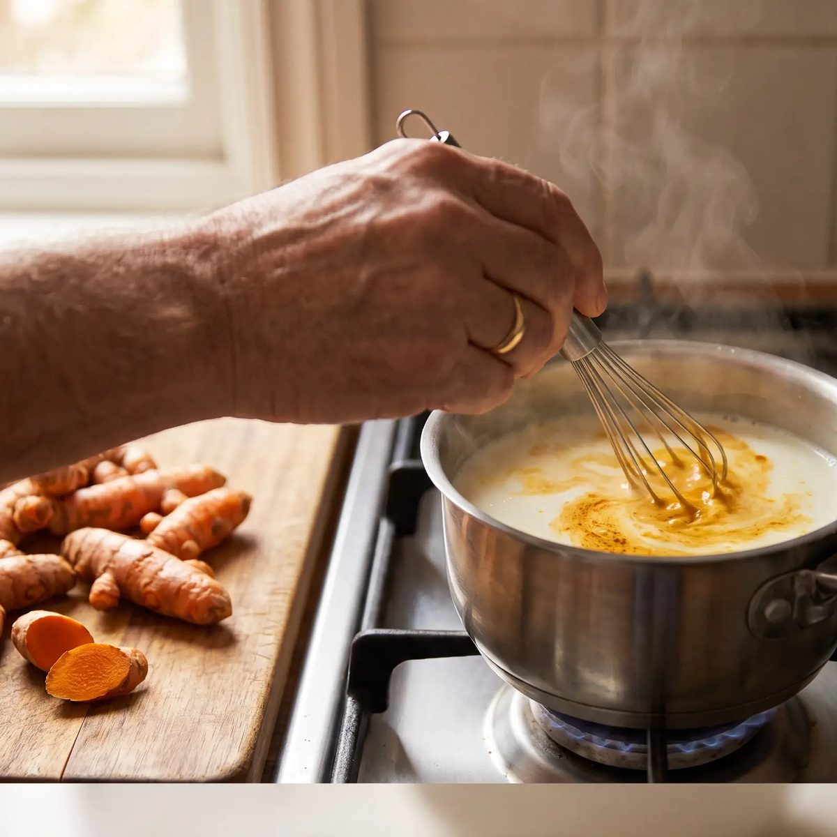 Turmeric Powder: A warming daily routine
