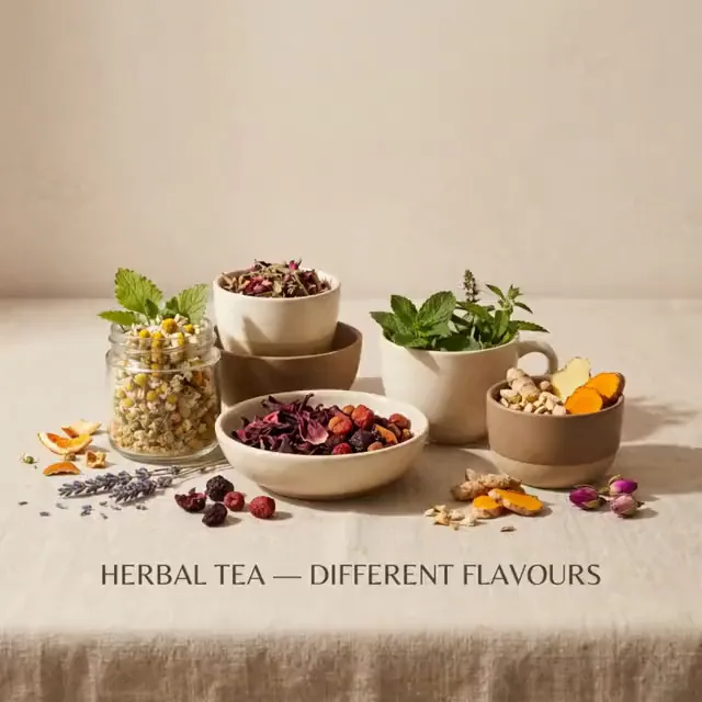 Herbal Tea: A few flavours to choose from
