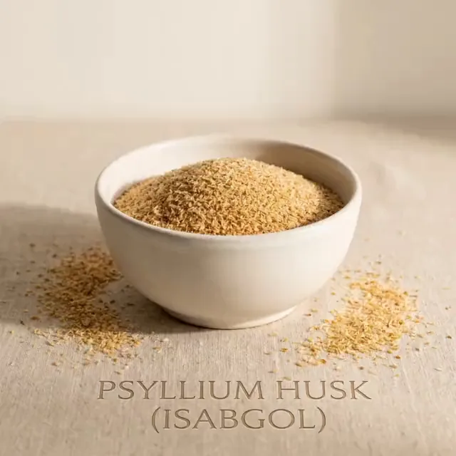 Psyllium Husk (Isabgol): Gentle daily fibre
